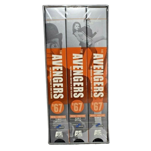 The Avengers The 67 Collection: Set 2 VHS, 1999, 3-Tape Set New - Picture 2 of 6
